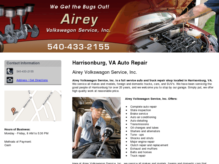 www.aireyvolkswagonservice.com