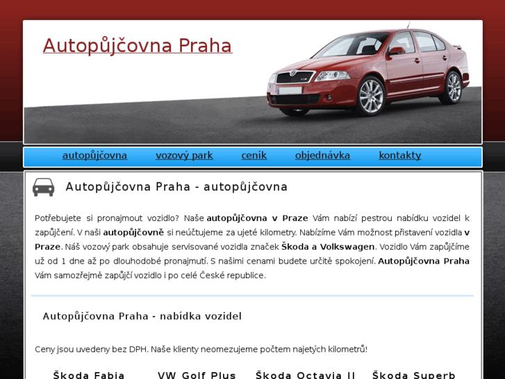 www.autopujcovnapraha.com