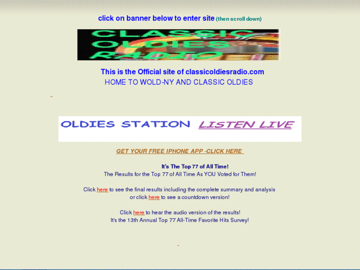 www.classicoldiesradio.com