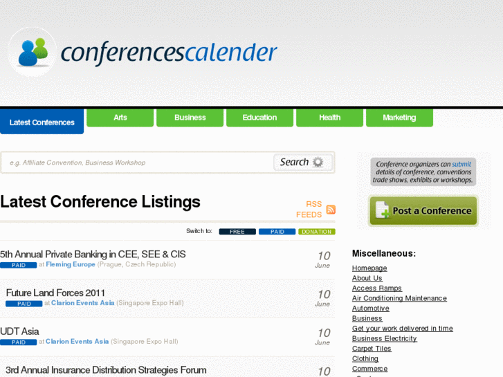 www.conferences-calendar.com