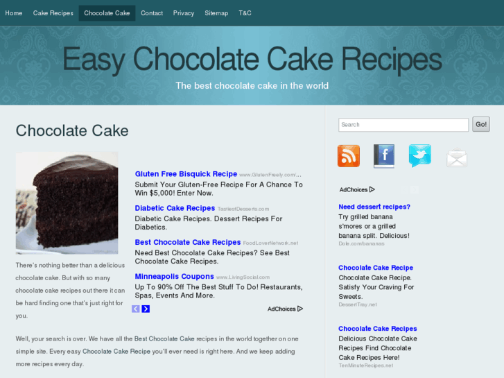 www.easychocolatecakerecipe.org