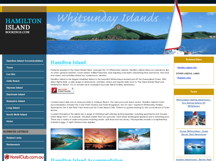 www.hamiltonislandbookings.com