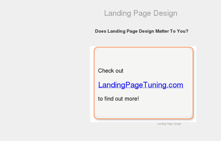 www.landingpagedesign.org