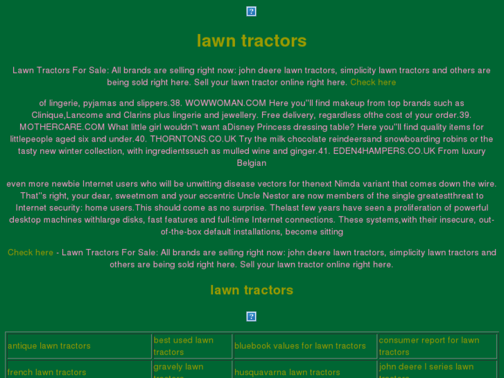 www.lawn-tractors.net