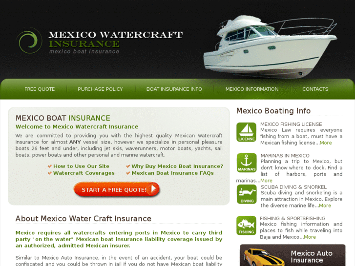 www.mexicowatercraftinsurance.com