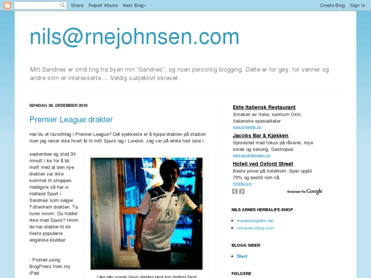 www.nilsarnejohnsen.com