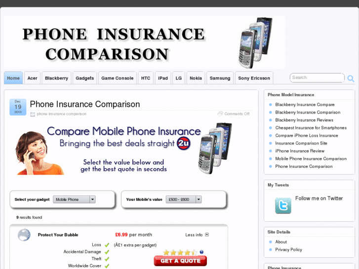 www.phoneinsurancecomparison.com