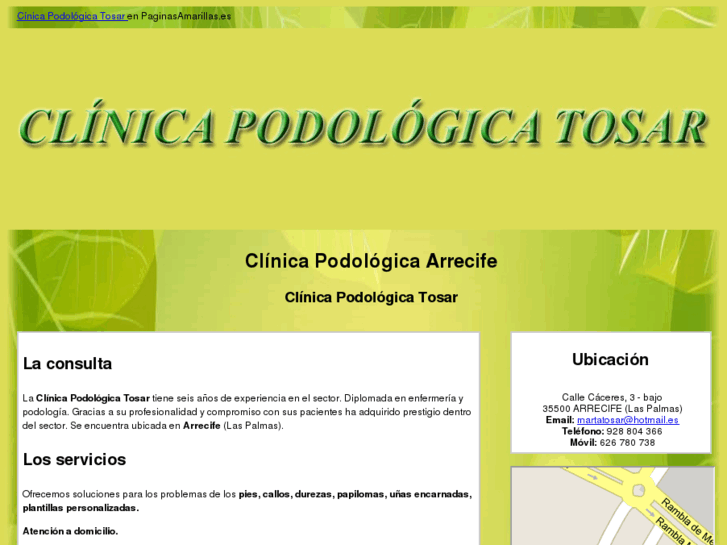 www.podologamartatosar.es