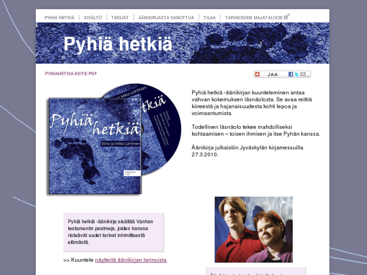 www.pyhiahetkia.fi