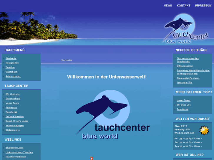 www.tauchcenter-blueworld.de