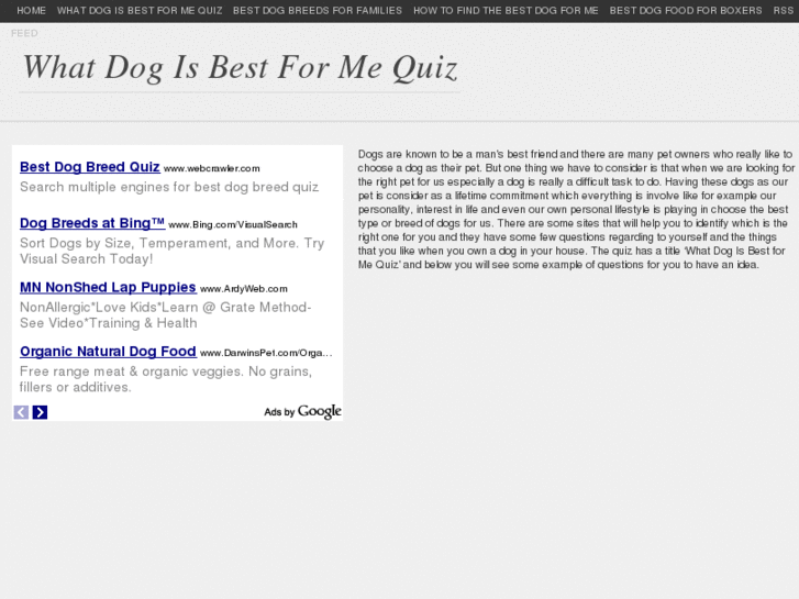 www.whatdogisbestformequiz.com