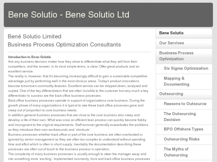 www.benesolutio.com