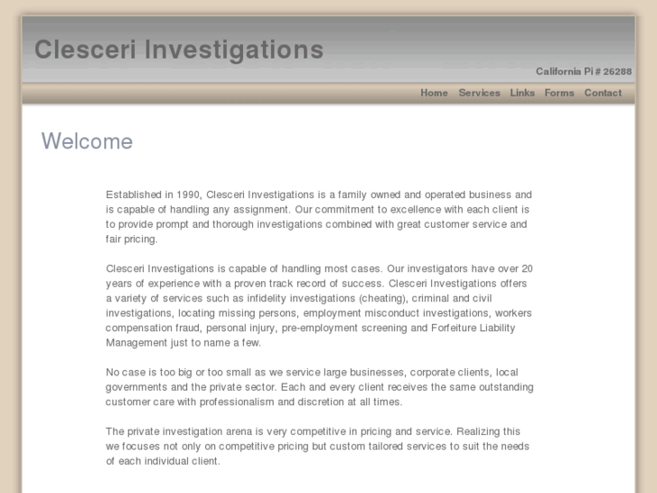 www.clesceriinvestigations.com