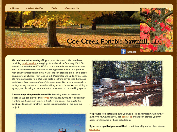 www.coecreeksawmill.com