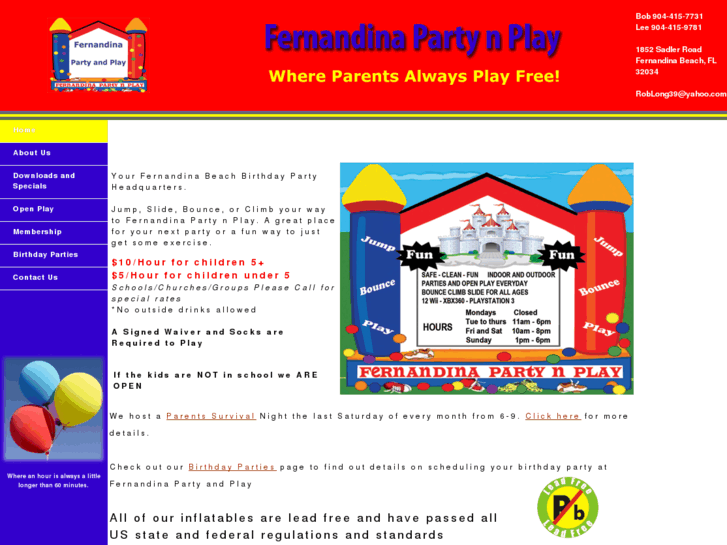 www.fernandinapartyandplay.com