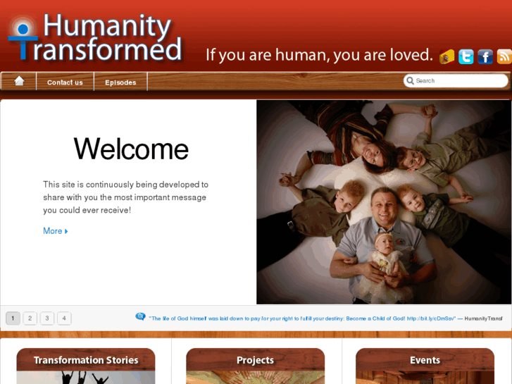 www.humanitytransformed.com