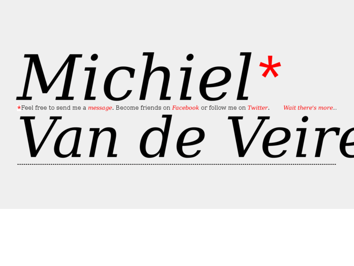 www.michielvandeveire.com