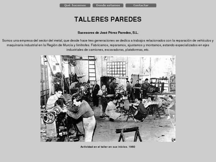 www.talleresparedes.info