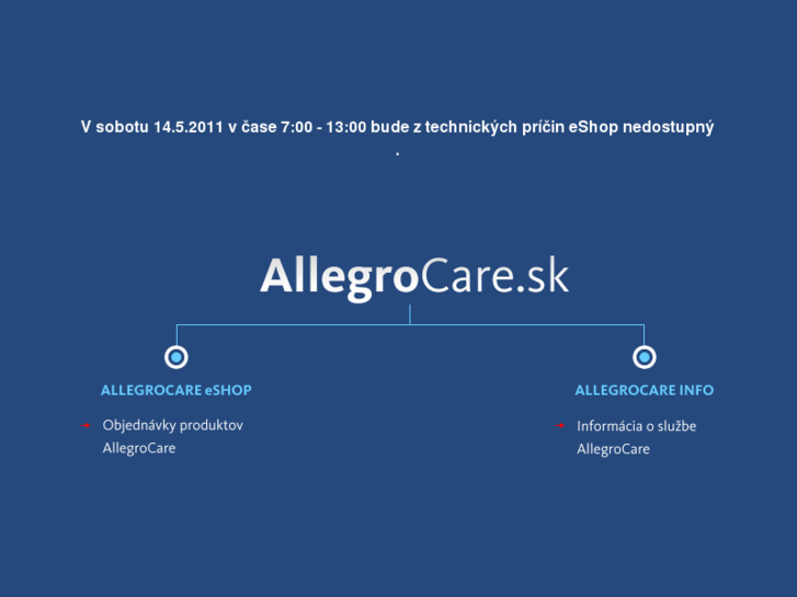 www.allegrocare.sk
