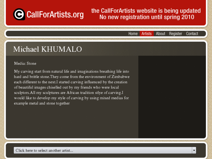 www.callforartists.org