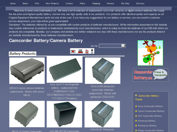 www.camcorderbattery.ca