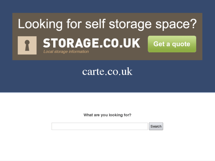 www.carte.co.uk