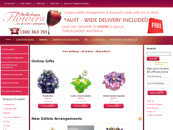 www.deliciousflowers.com.au