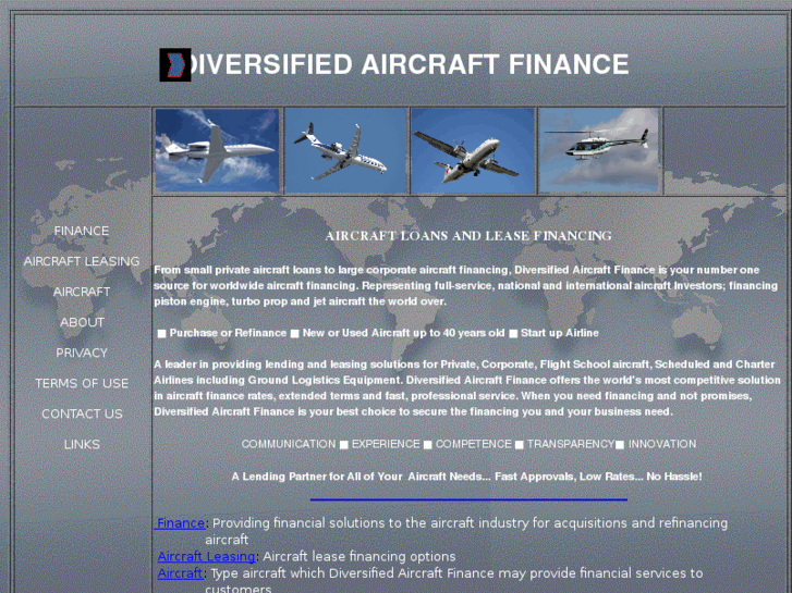 www.diversified-aircraft-finance.com