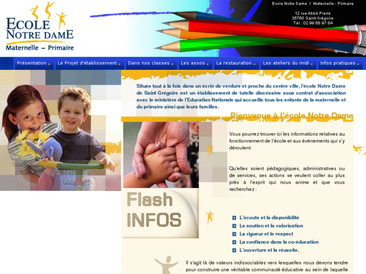 www.ecole-notredame-saintgregoire.com