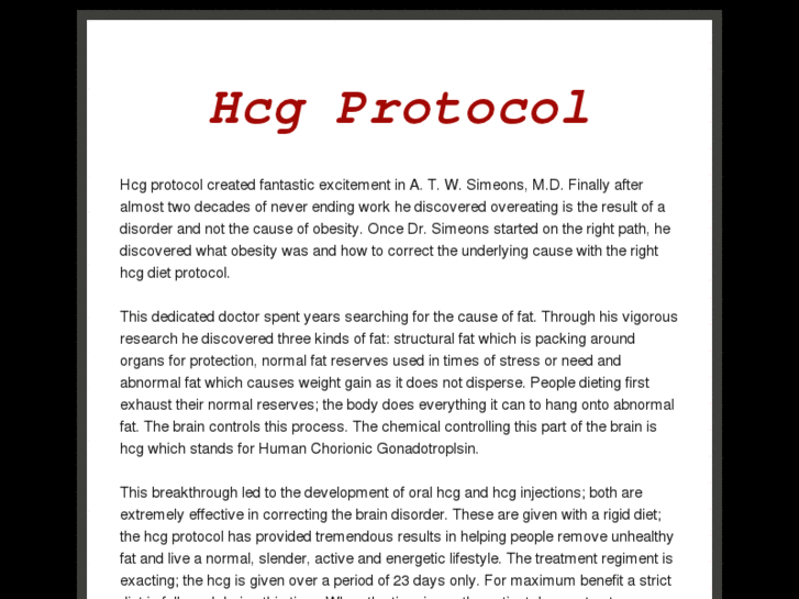 www.hcgprotocol.org