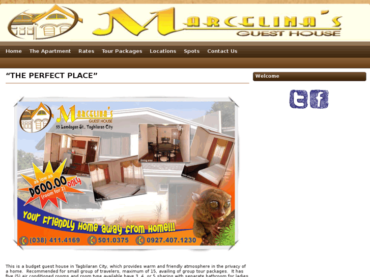 www.marcelinasguesthouse.com