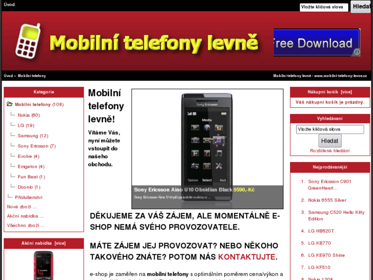 www.mobilni-telefony-levne.cz