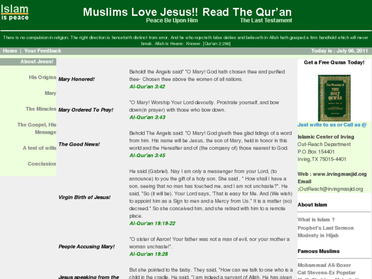 www.muslimslovejesus.com