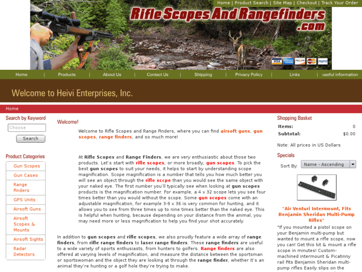 www.riflescopesandrangefinders.com