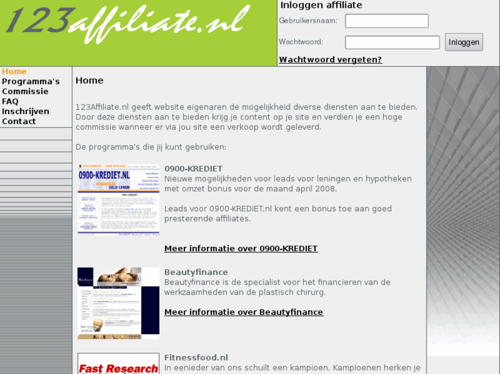 www.123affiliate.nl