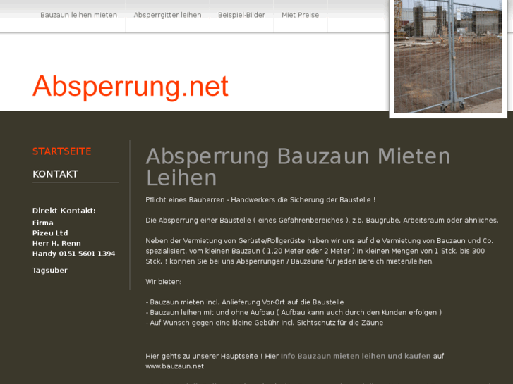 www.absperrung.net