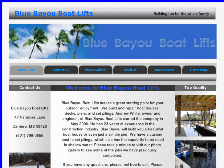 www.bluebayouboatlifts.com