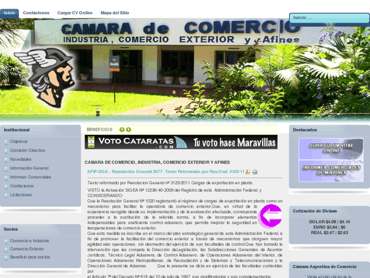 www.camaracomercioigr.com.ar