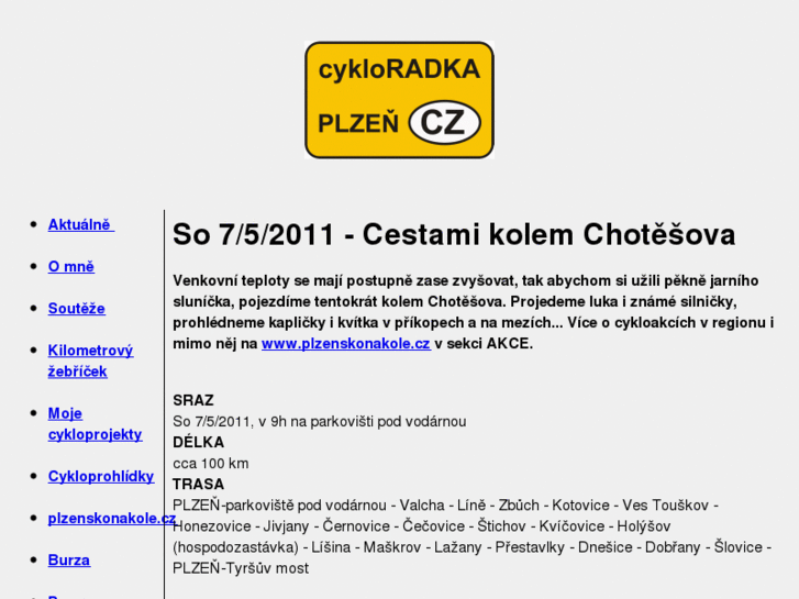 www.cykloradka.cz