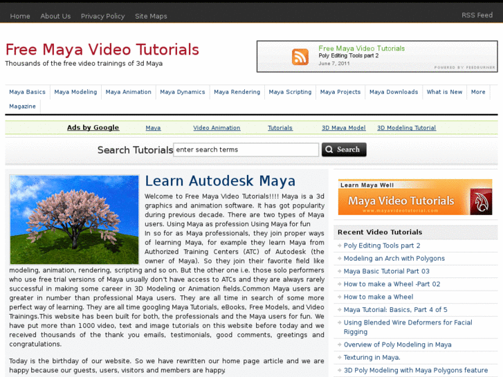 www.freemayavideotutorials.com