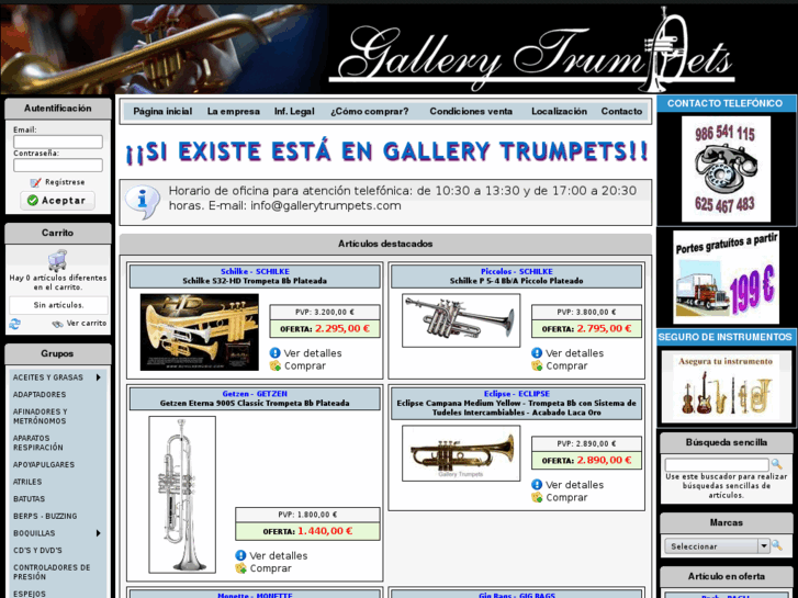 www.gallerytrumpets.com