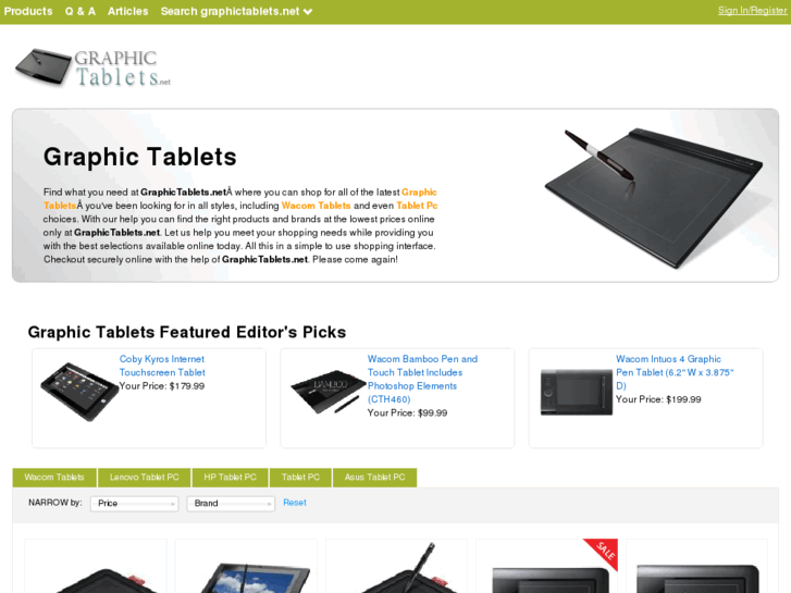 www.graphictablets.net