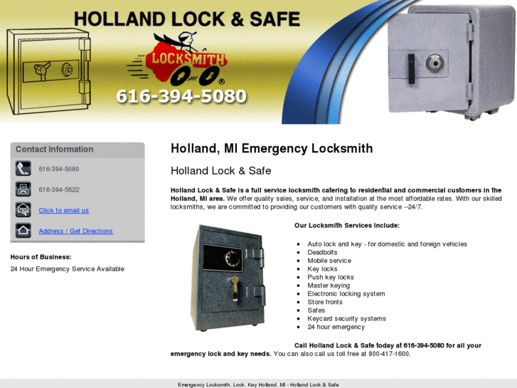 www.hollandlockandsafe.net