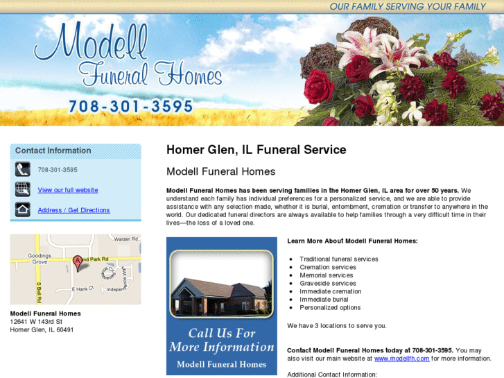 www.homerglenfuneralhome.com