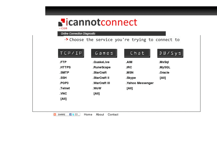 www.icannotconnect.com