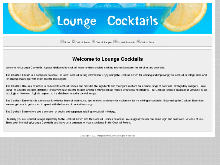 www.loungecocktails.com