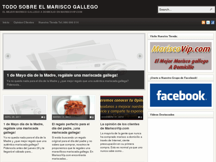 www.mariscosadomicilio.com