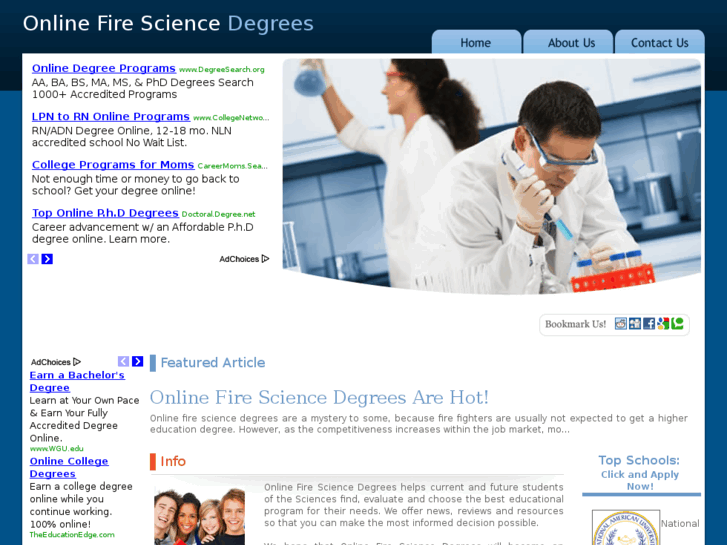 www.onlinefiresciencedegrees.com