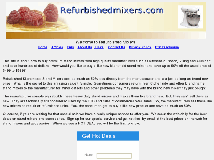 www.refurbishedmixers.com