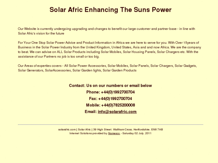 www.solarafric.com